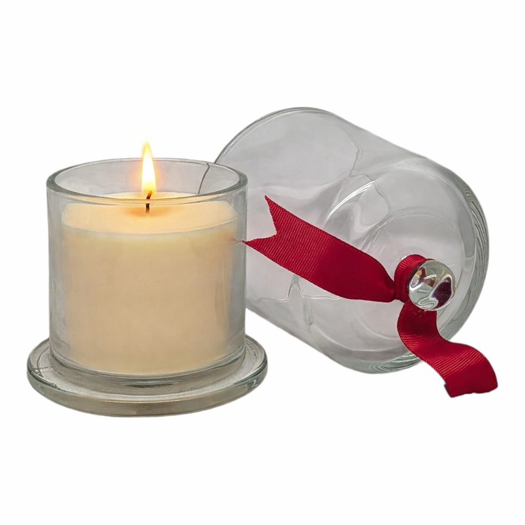 Scented Candle in a Glass Cloche - Sugar Cookie