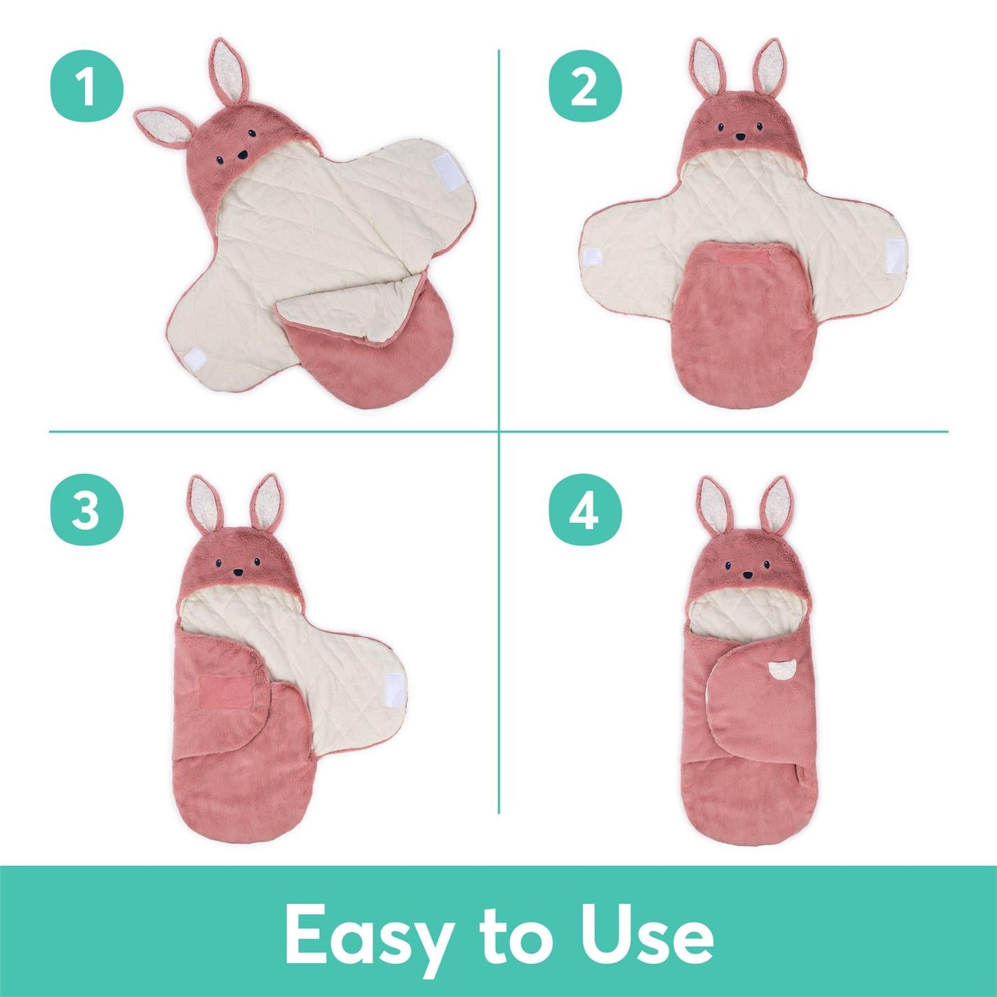 Oh So Snuggly Bunny Blanket Wrap