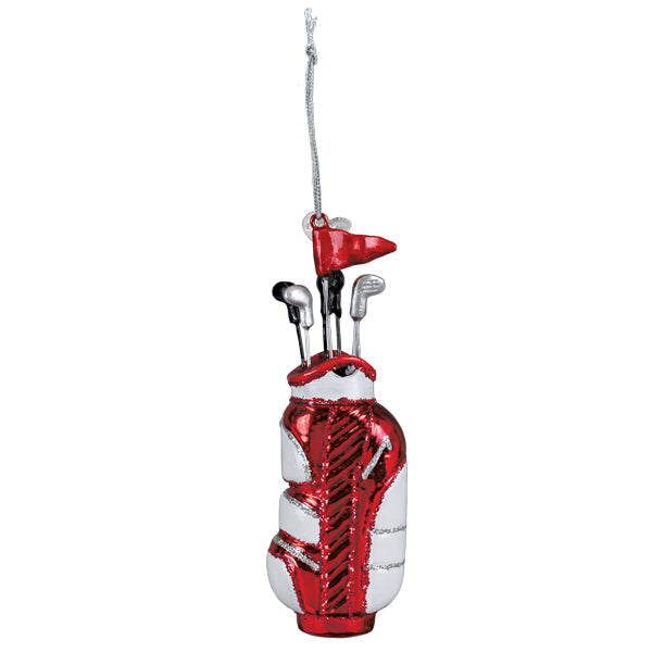 Fairway Charm Glass Ornament