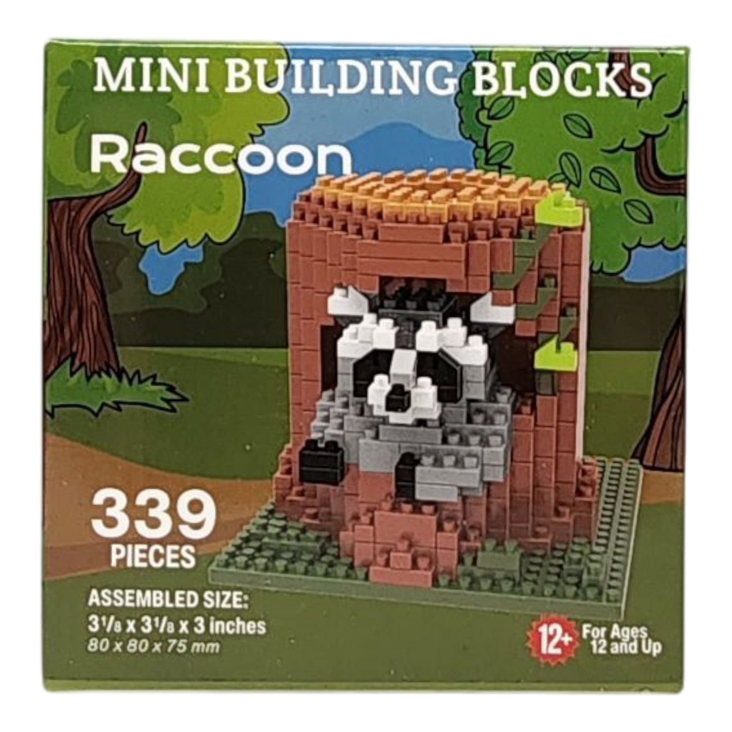Mini Building Blocks - Raccoon
