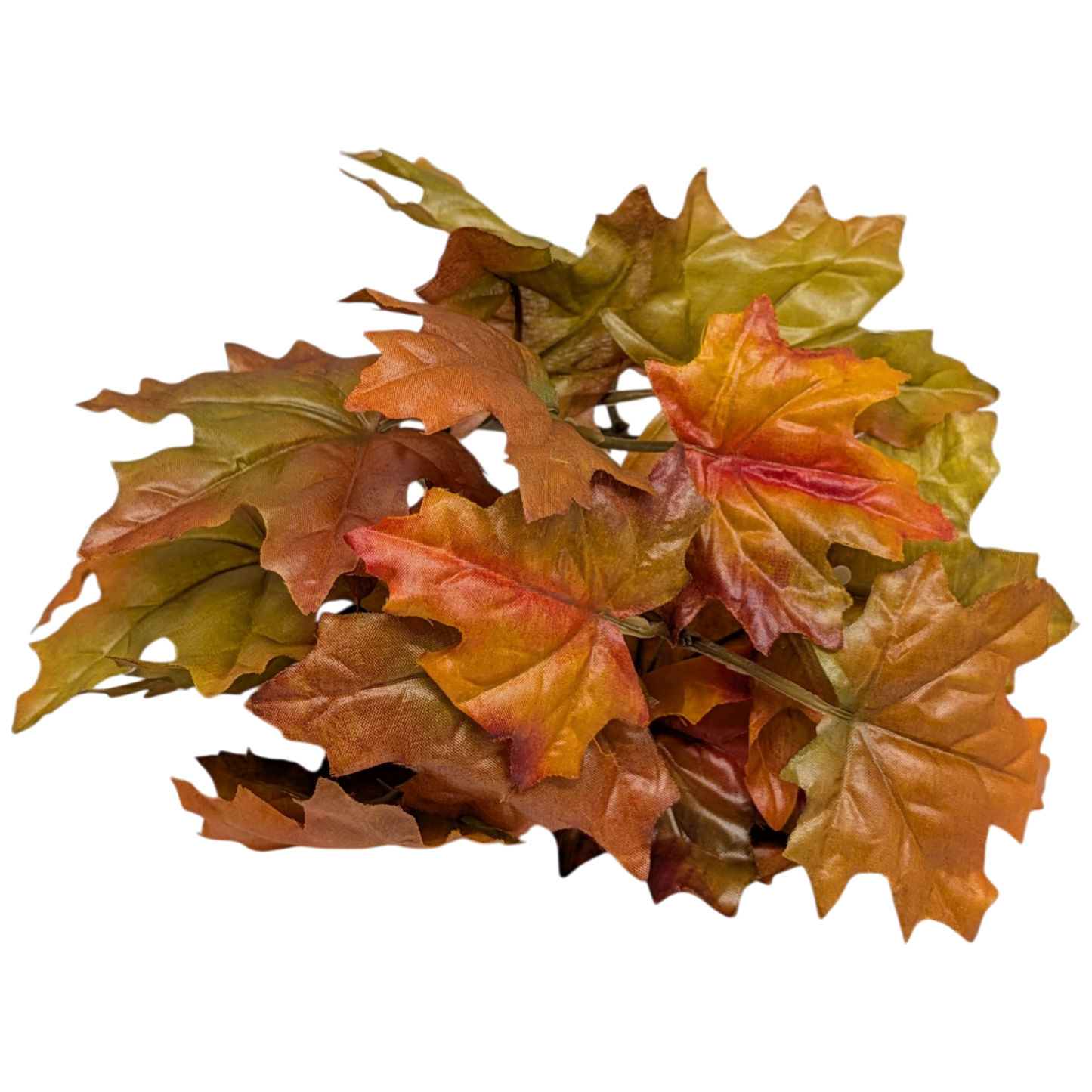11-Inch Autumn Maple Leaf Bush