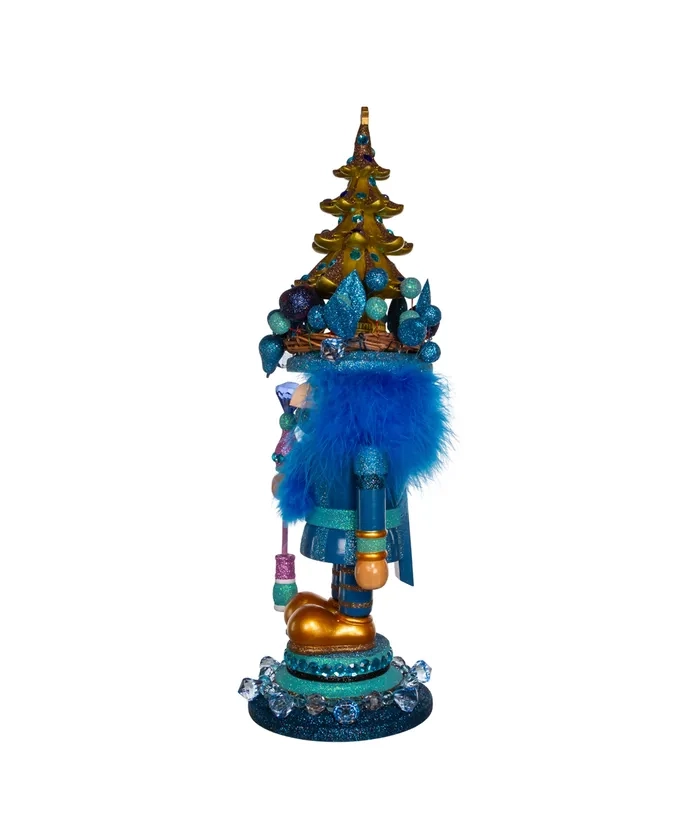Hollywood Nutcracker – Blue with Tree Hat - 18 Inch
