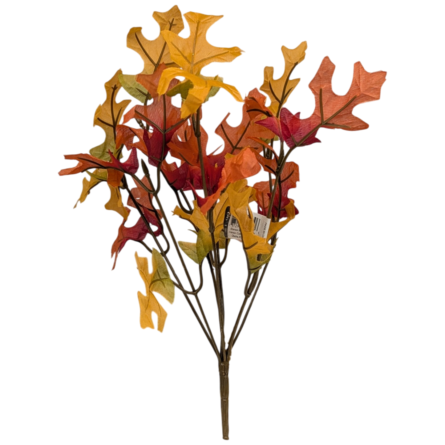 14-Inch Autumn Foliage Bush