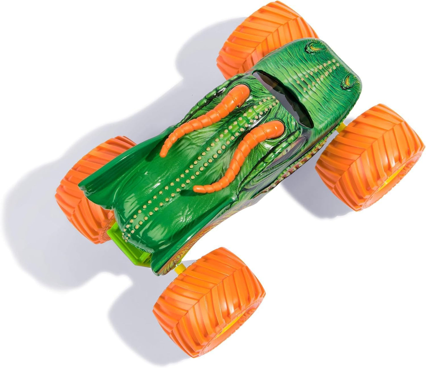Monster Jam 1:24 Scale Monster Truck - Dragon with Yellow Hubs