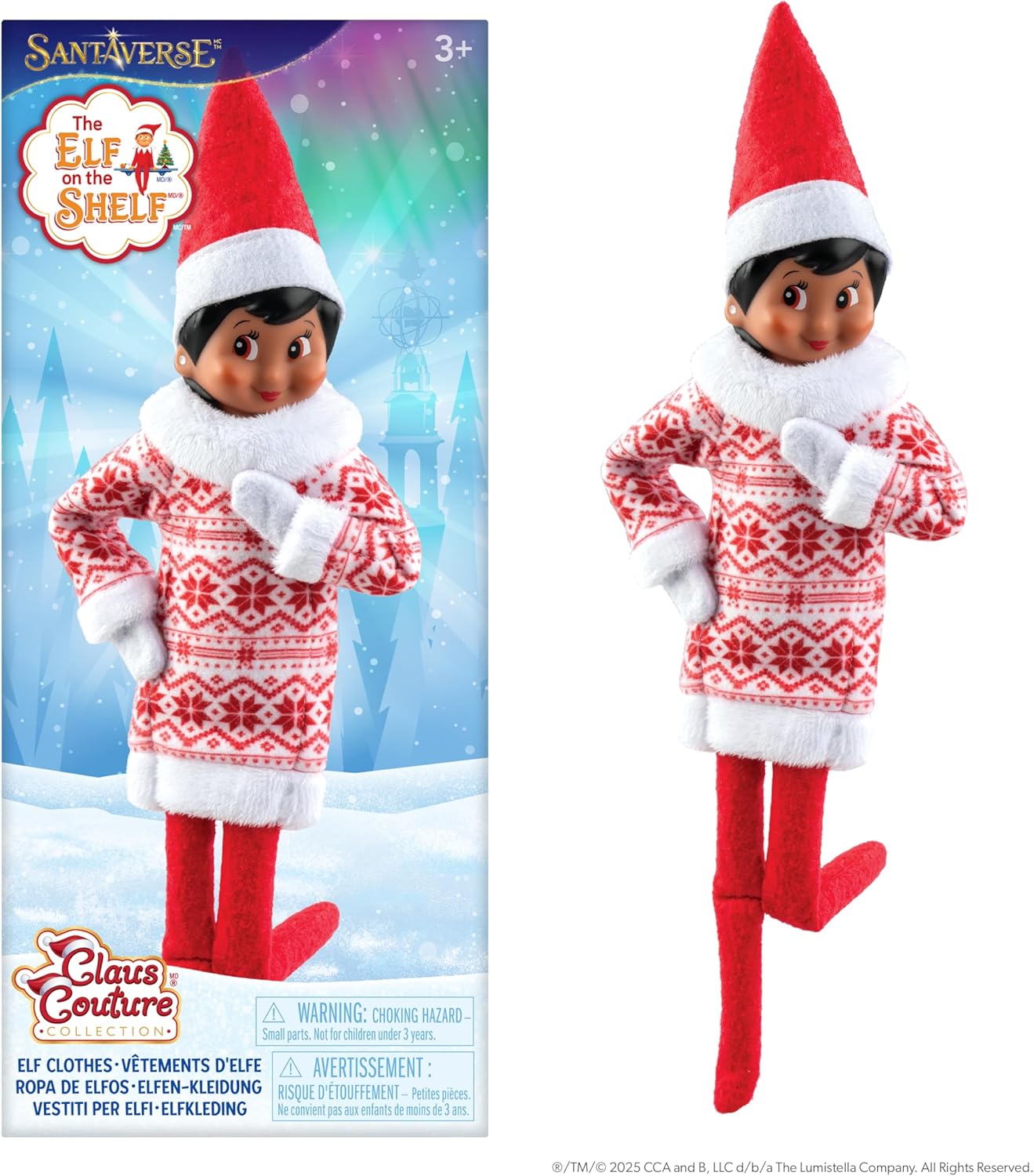 The Elf on the Shelf Claus Couture Collection Cosy Sweater