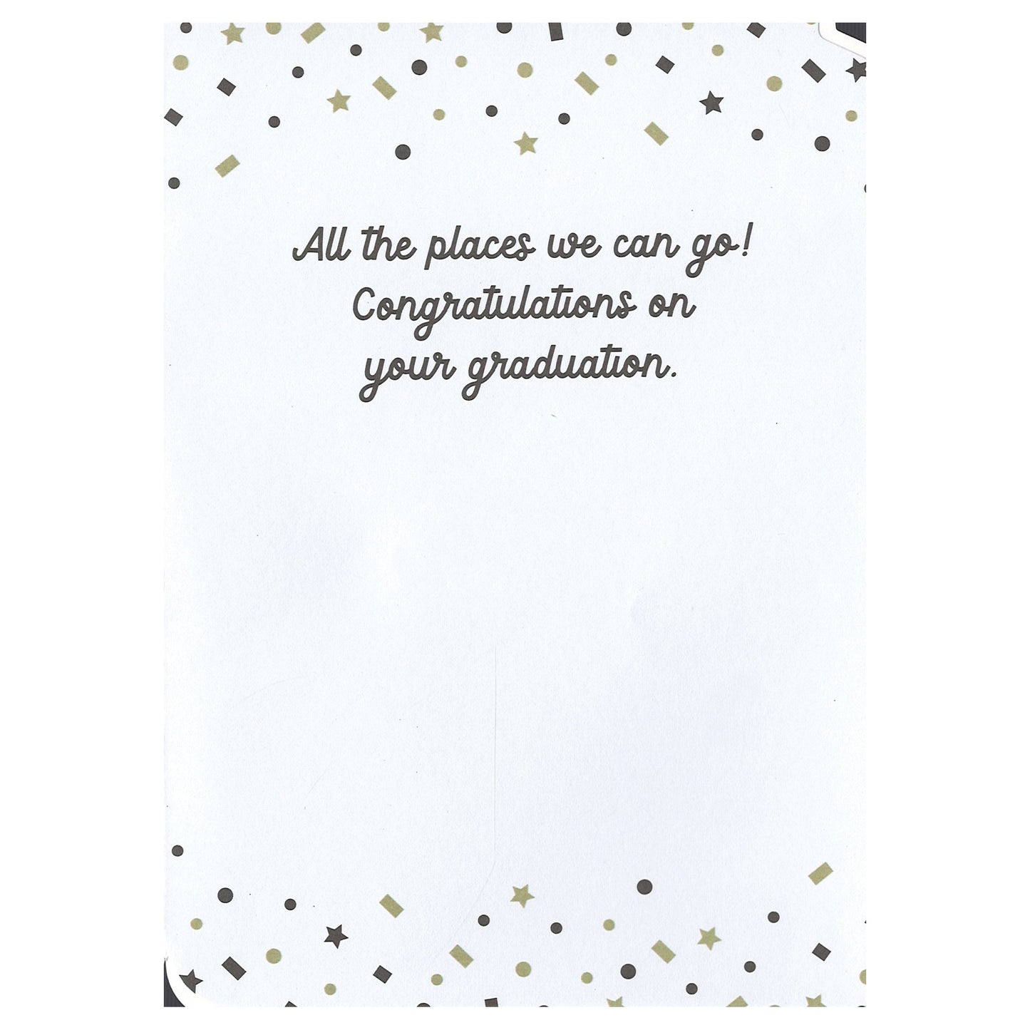Golden Tassel - Graduation Card
