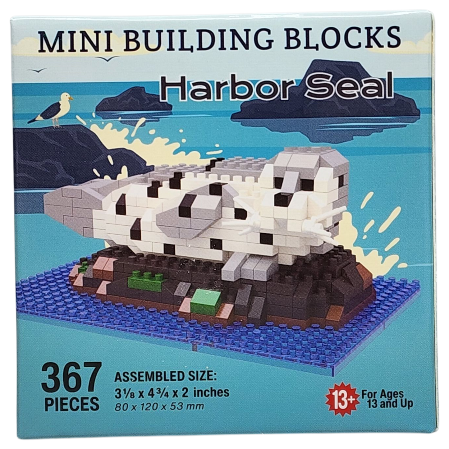 Mini Building Blocks - Harbor Seal