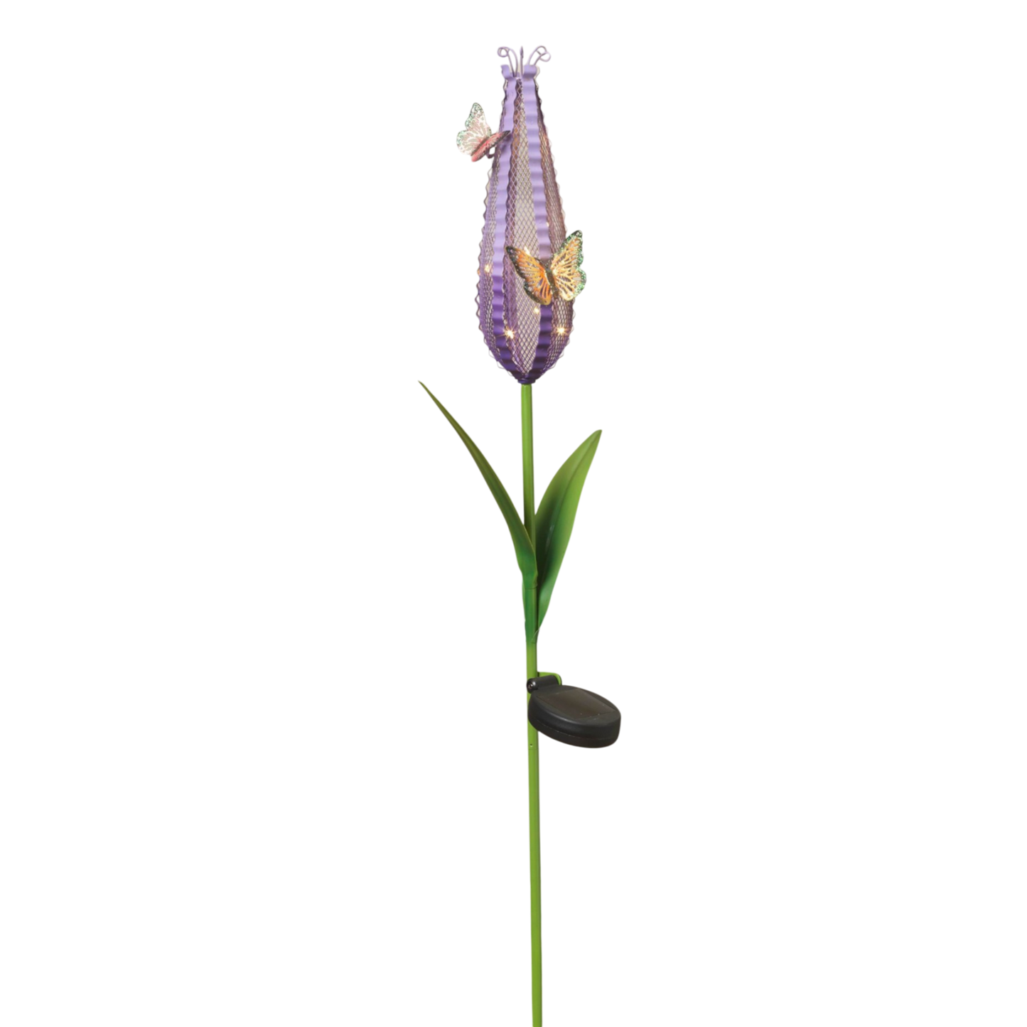 Butterfly Meadow Mesh Solar Flower Stake -