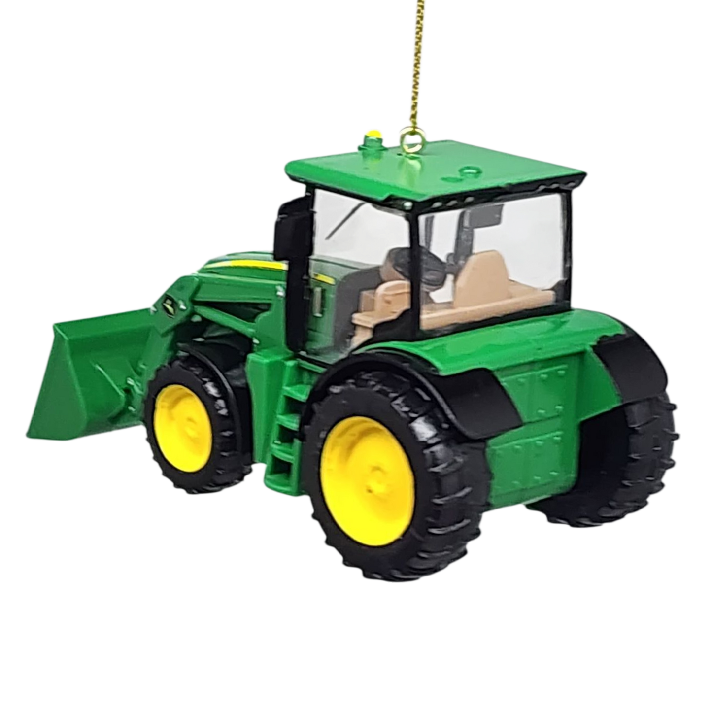 John Deere 680R Diesel Tractor with Loader Ornament