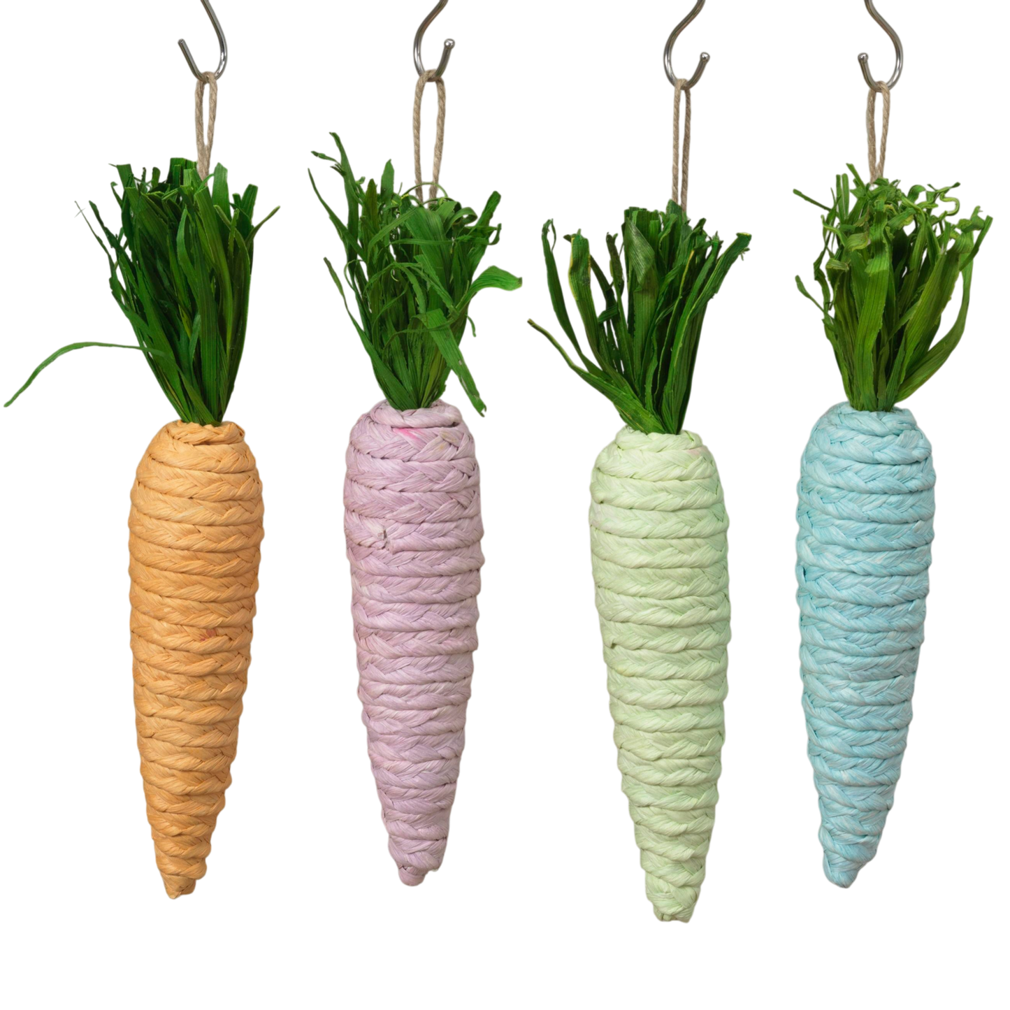 Sisal Rope Carrot Ornament -