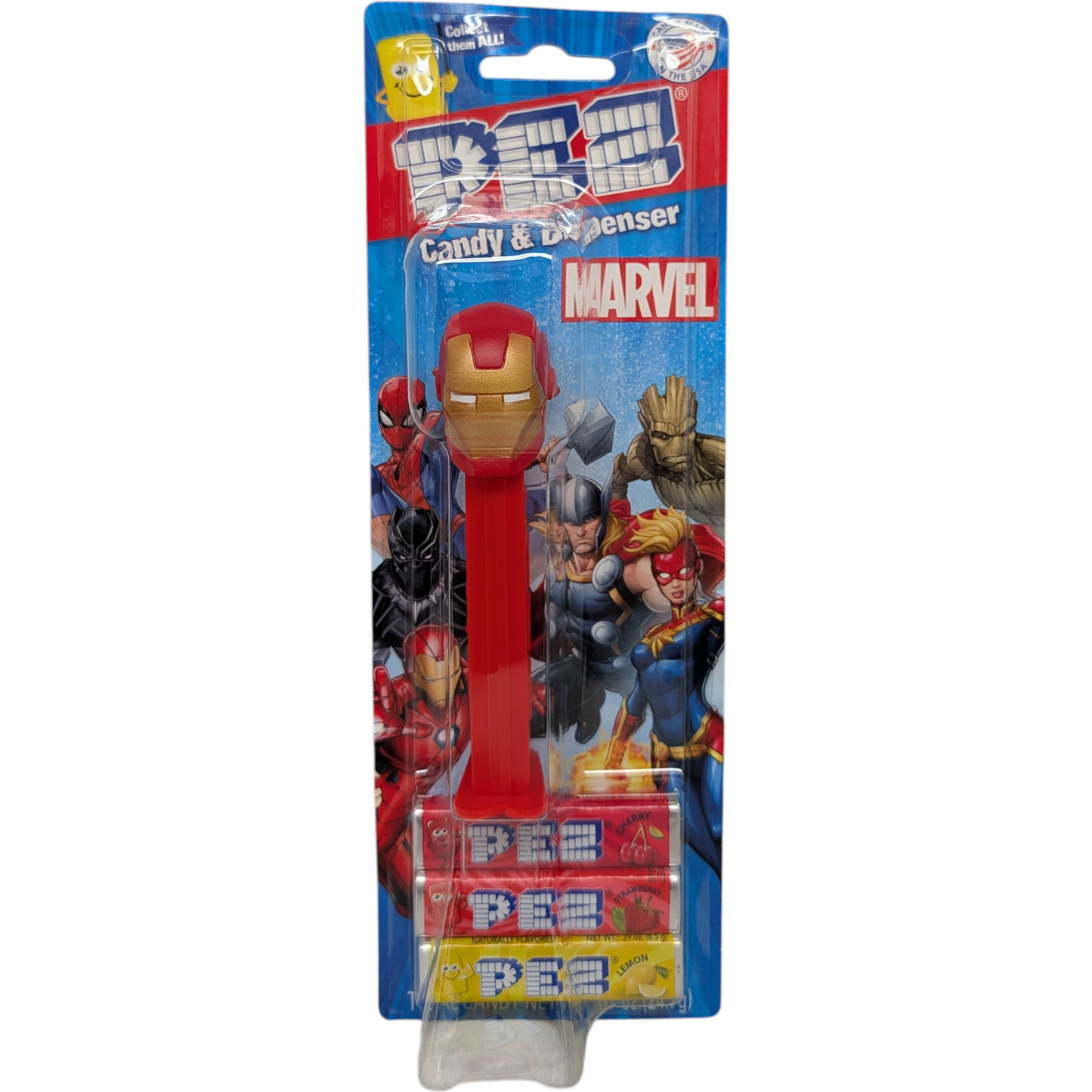 Pez Candy Dispenser - Marvel - Ironman
