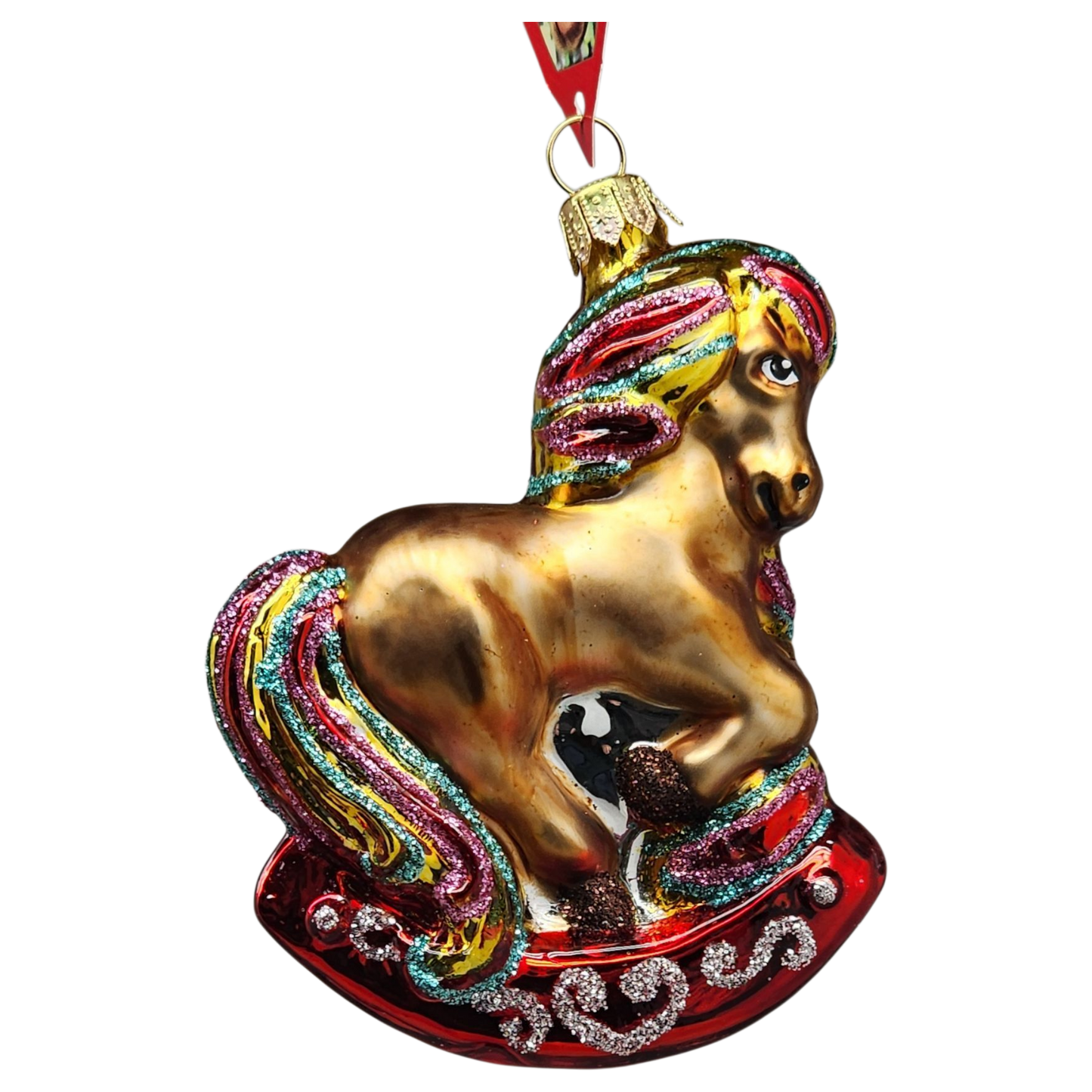 Adorable Rocking Horse Ornament