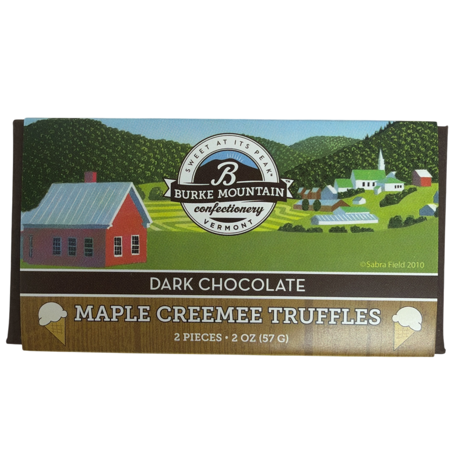 Dark Chocolate Maple Creemee Truffles - 2 Piece