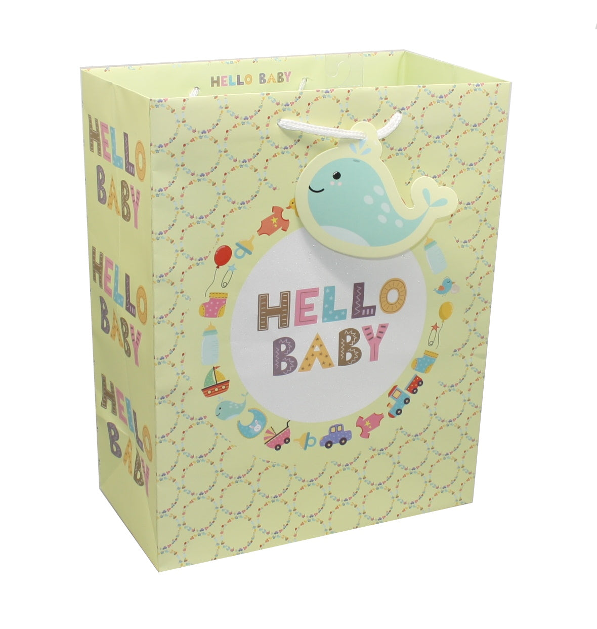 Hello Baby Icon Gift Bag