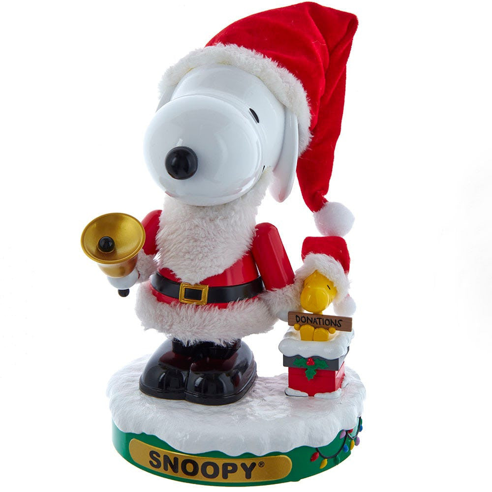 10“ Peanuts Battery Operated Snoopy Musical Nutcracker