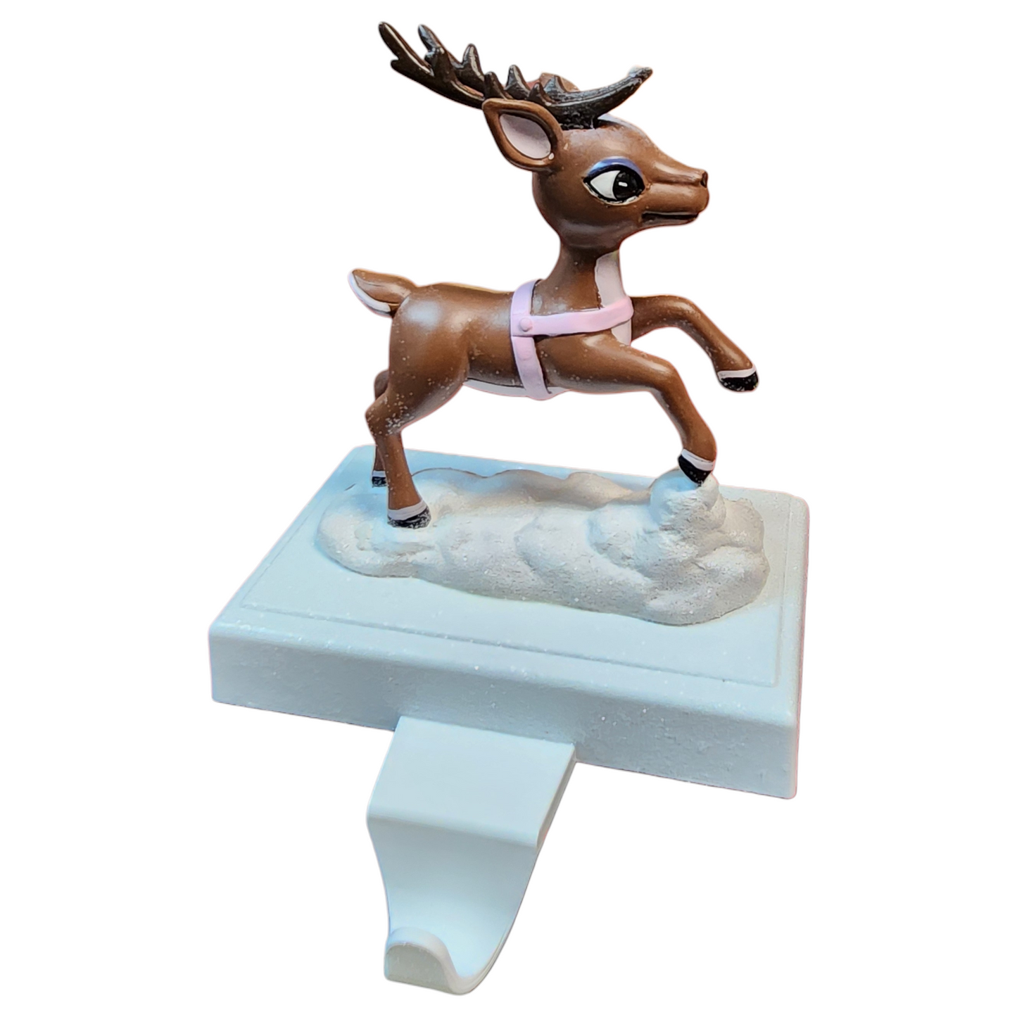 Clarice Stocking Holder - 7.5 Inch - Leg Bent