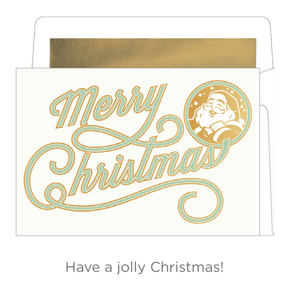 Elegant Box Card Collection – Jolly Santa