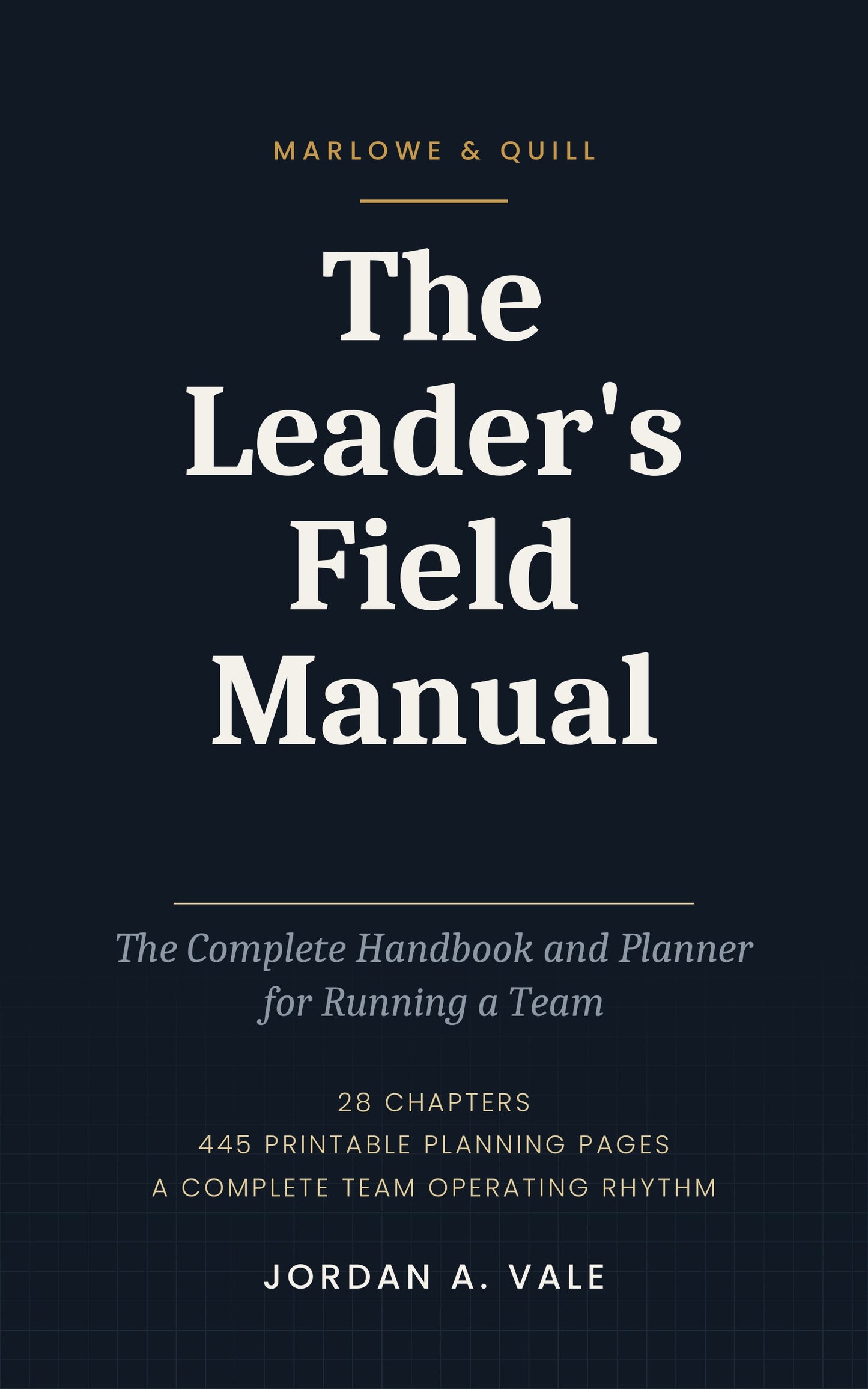 The Leader's Field Manual (Printable)