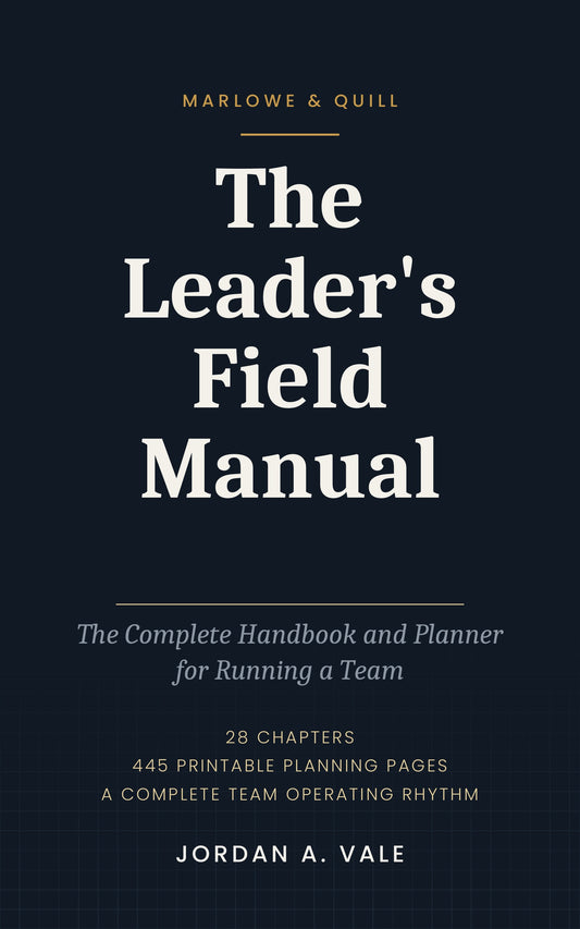 The Leader's Field Manual (Printable)