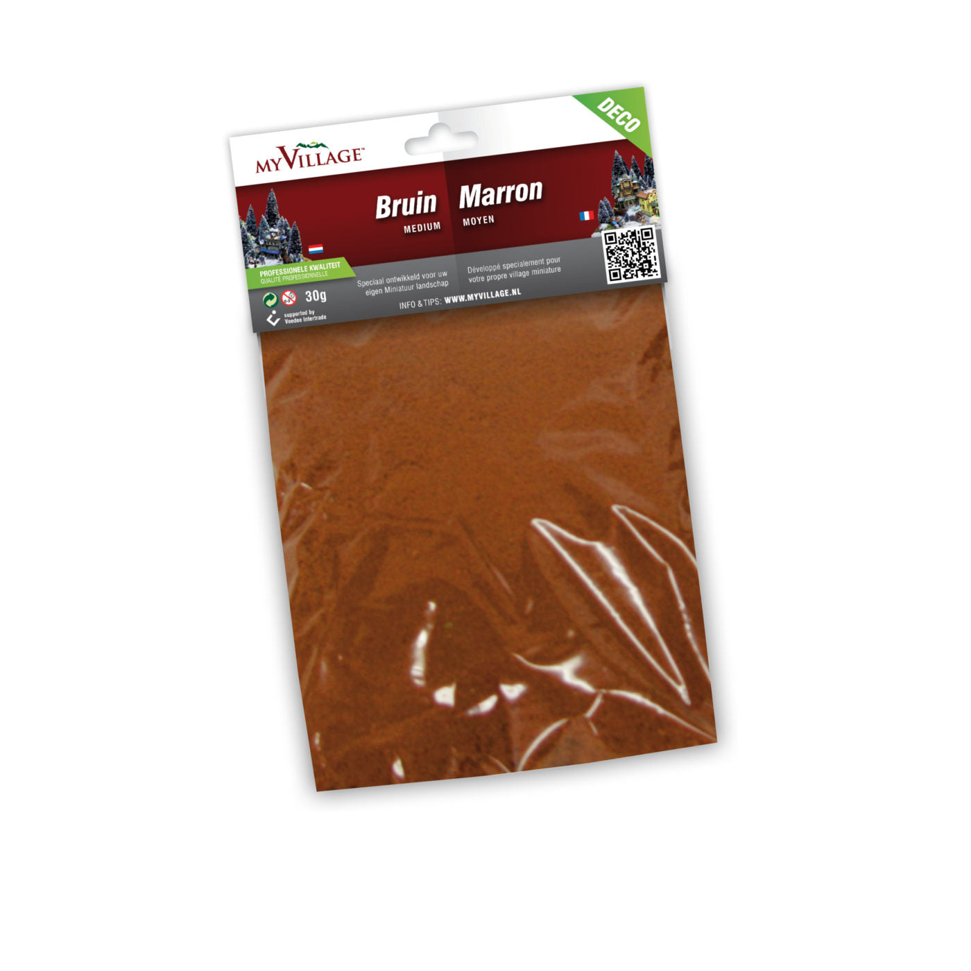 Village Scatter 1.6 ounce - Brown