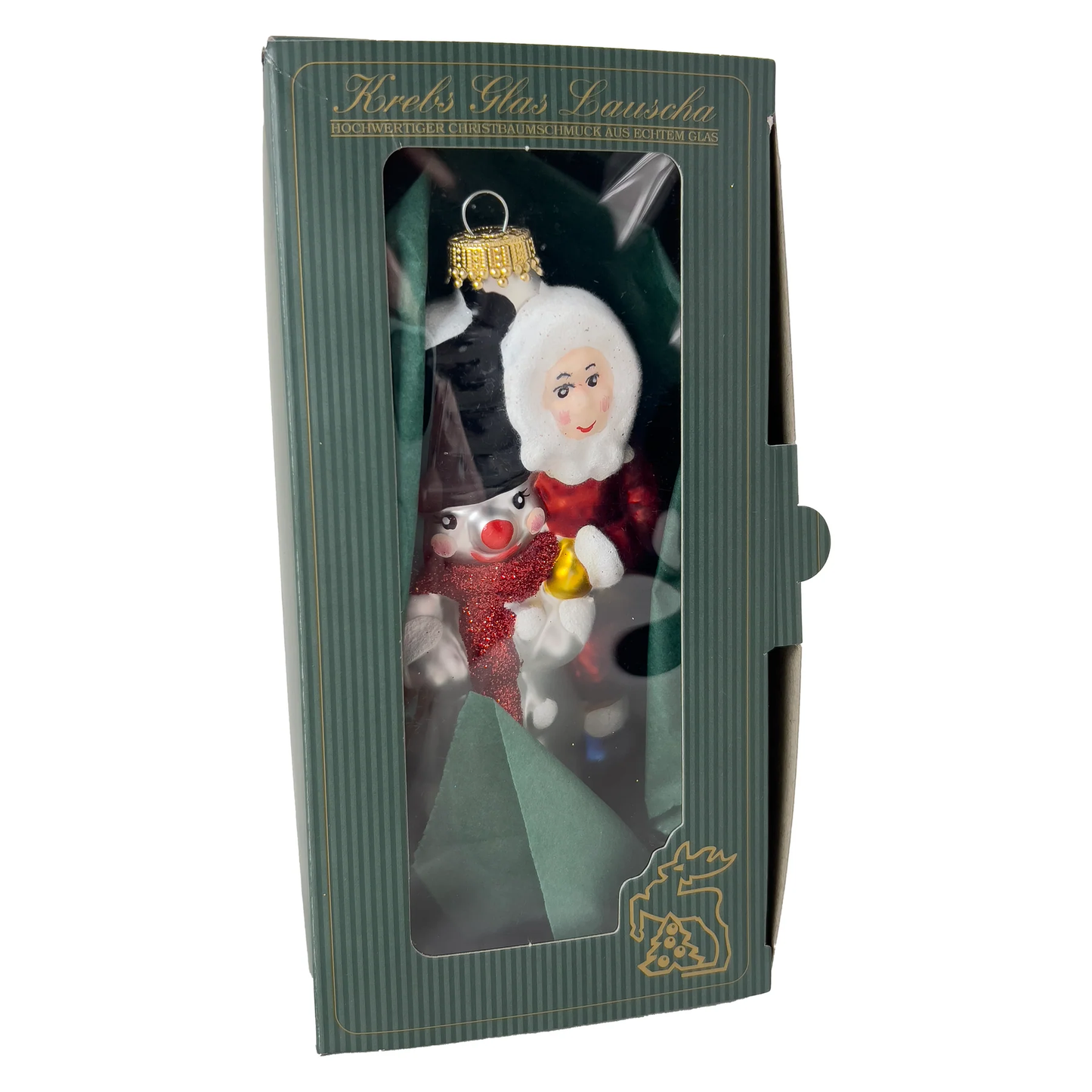 Snowman with Child Figurine Ornament - 5 Inch