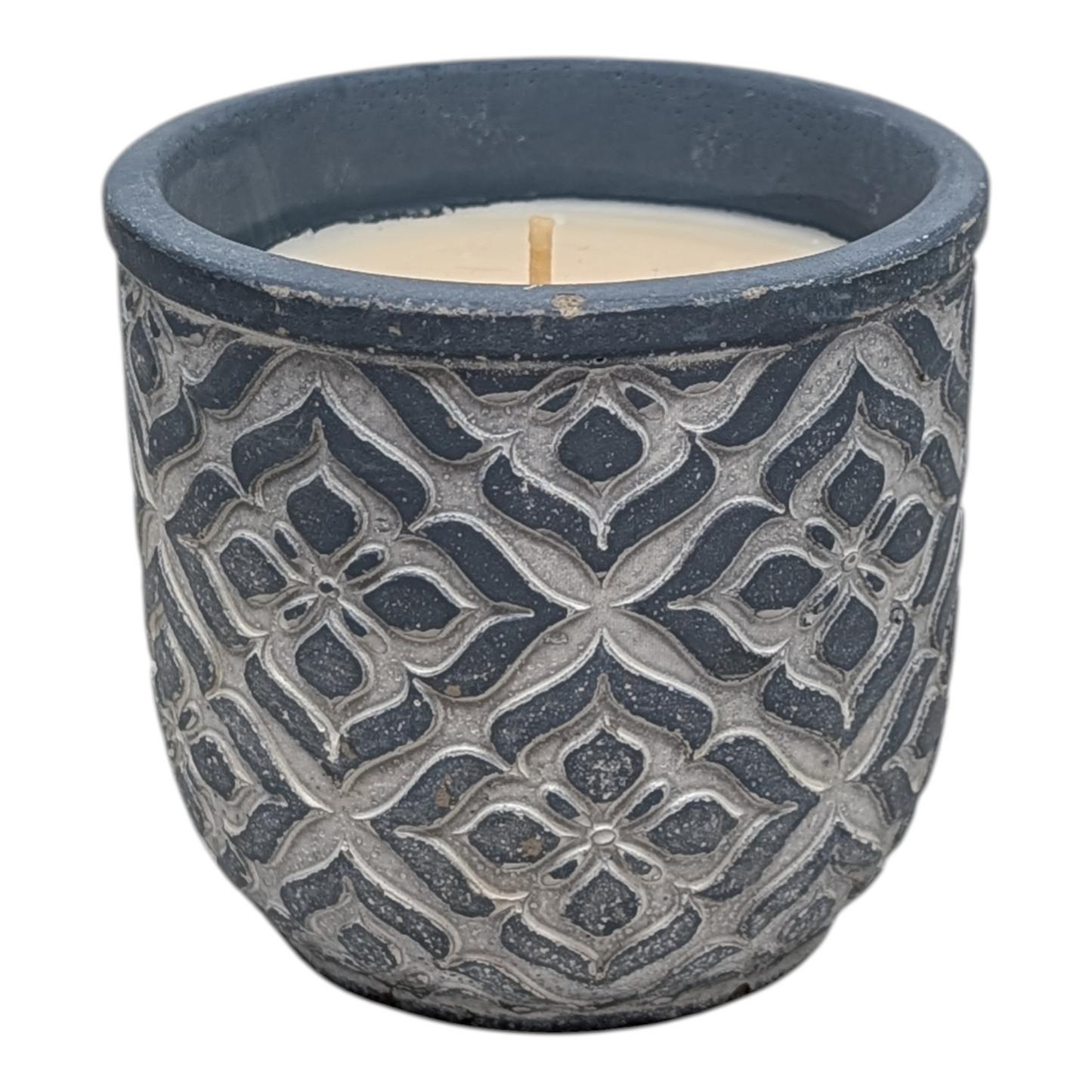 Candle in a Earthenware Jar - 3.5 Inch - Fresh Linen
