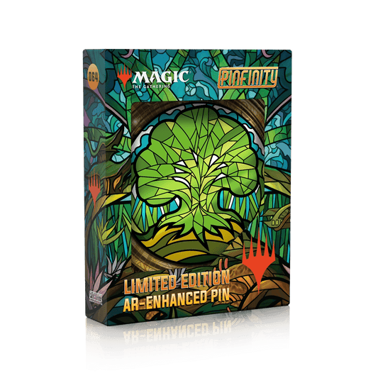 Magic: the Gathering - Stained Glass Forest Pin