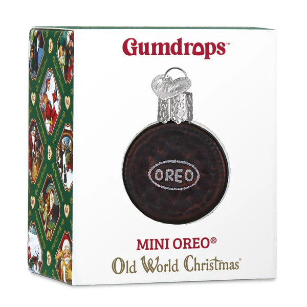 Gumdrop Mini Oreo Glass Ornament