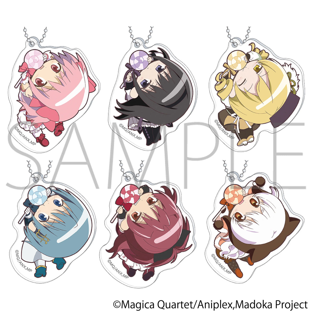 Puella Magi Madoka Magica Capri Acrylic Keychain Blind Bag