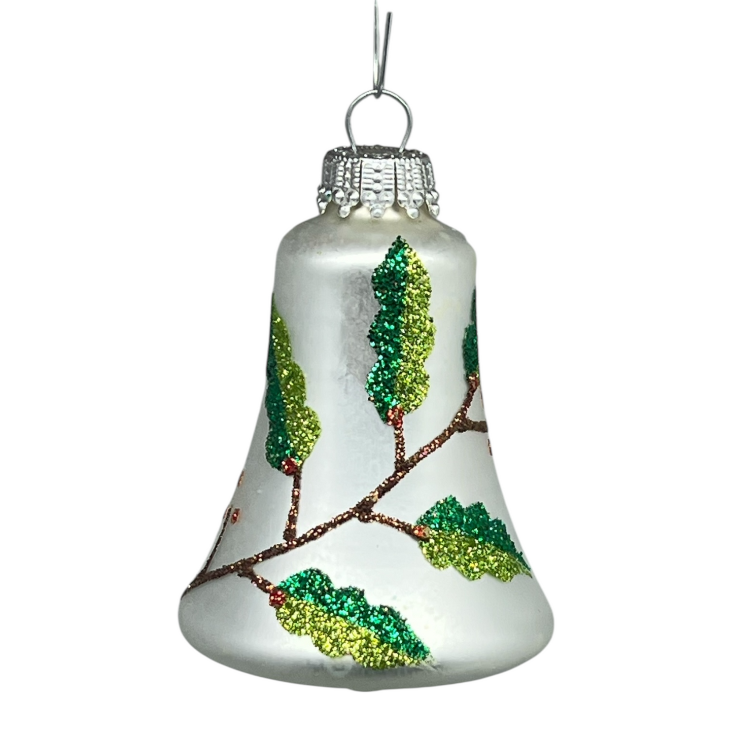 Krebs Value Glass Bell 4 pack - Holly Branch Bell