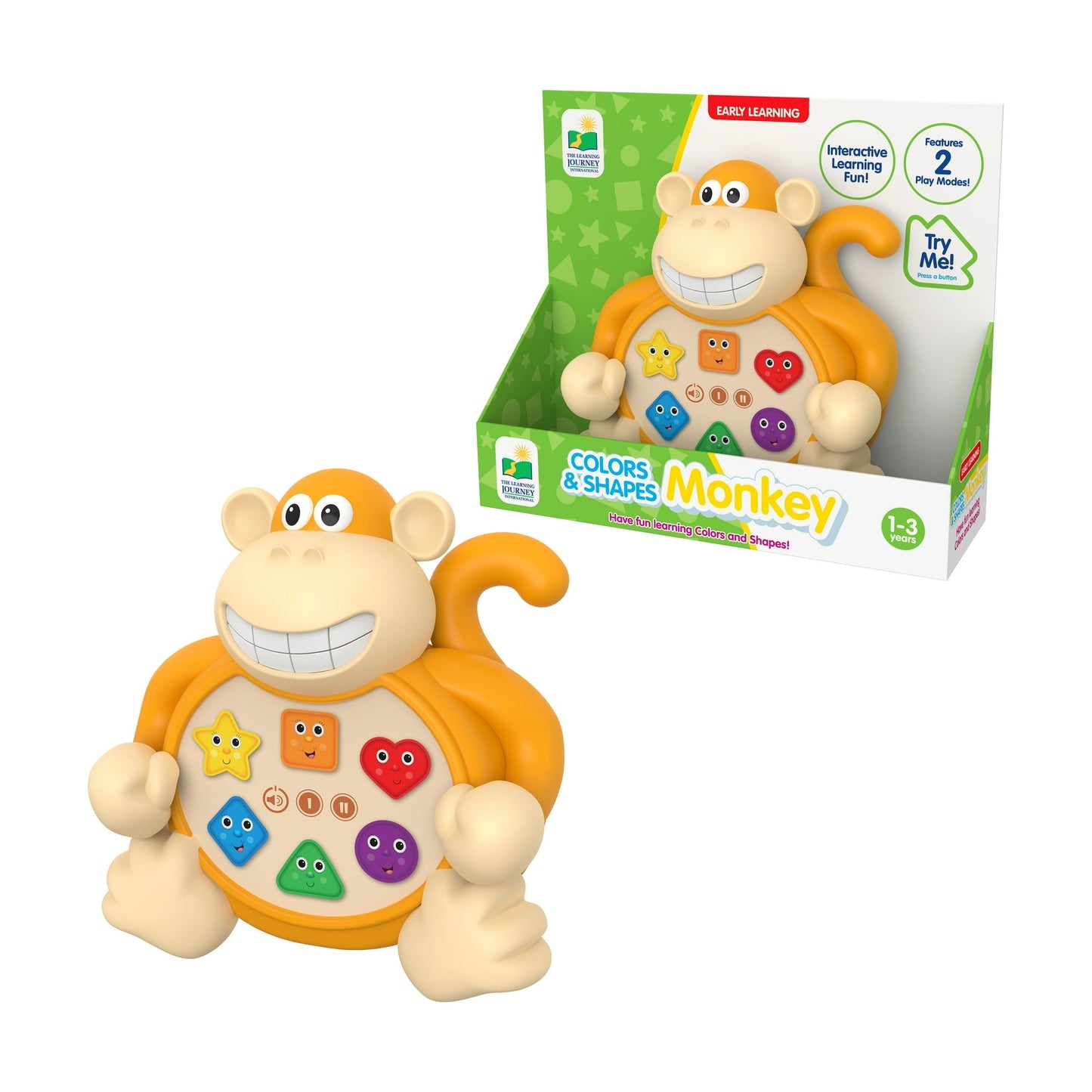 Colors and Shapes Monkey