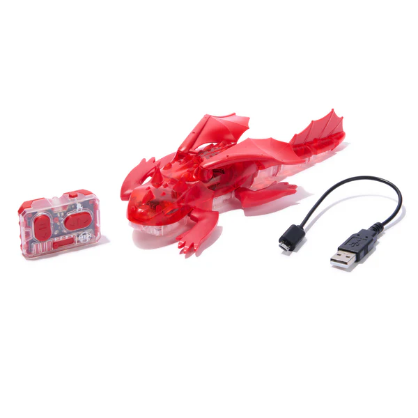 Hex Bots Remote Control Dragon (Red)