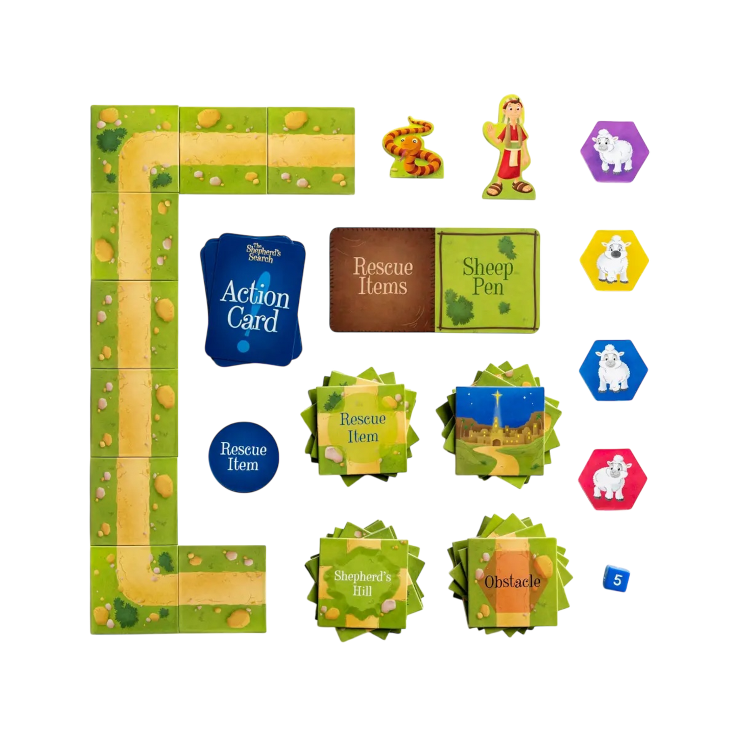 The Shepherd on the Search - A Cooperative Game