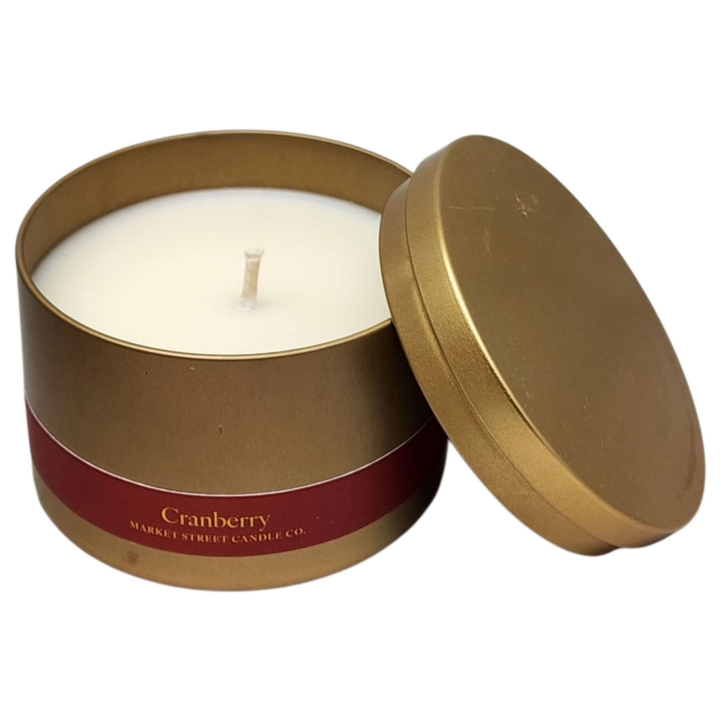 Cranberry Travel Tin Candle – 8 oz