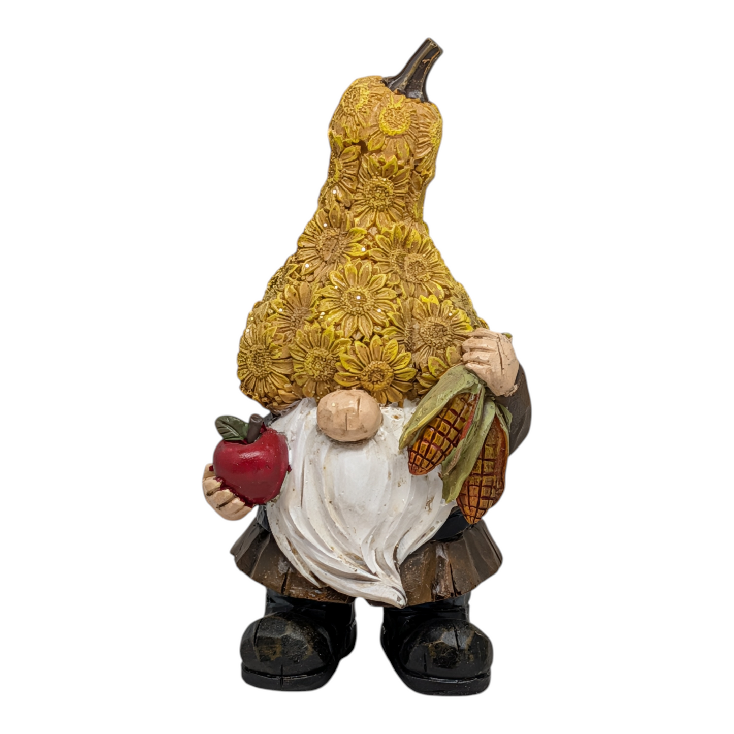 Harvest Sunflower Gnome Figurine -