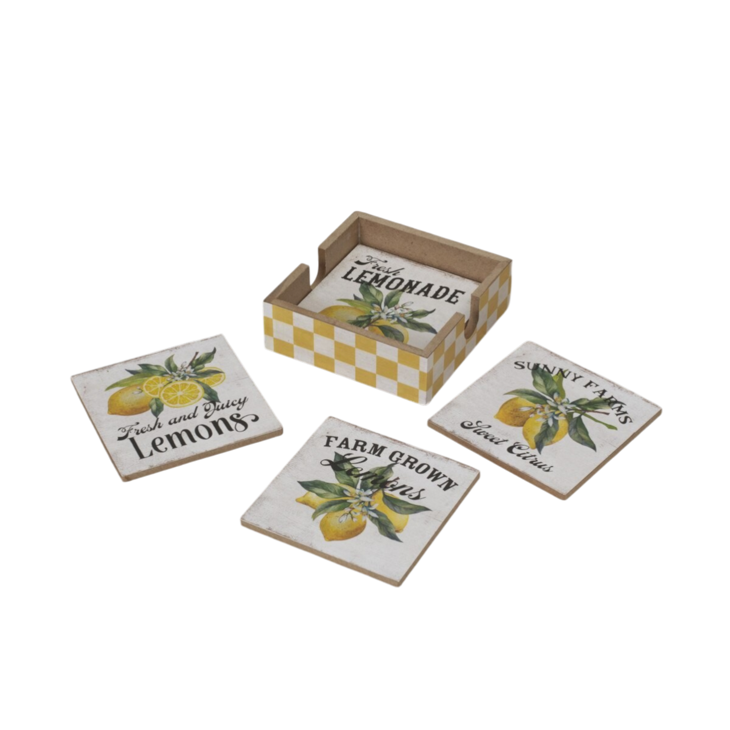 Lemon Coaster Set