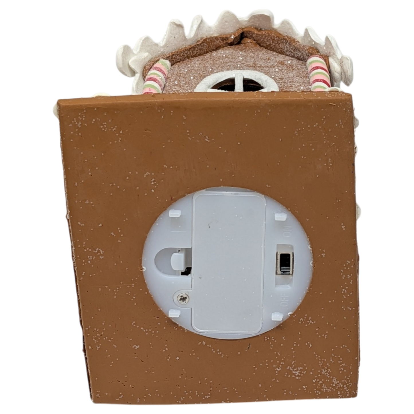 Lighted Mini Gingerbread House - 4.5 inch - Pinwheel