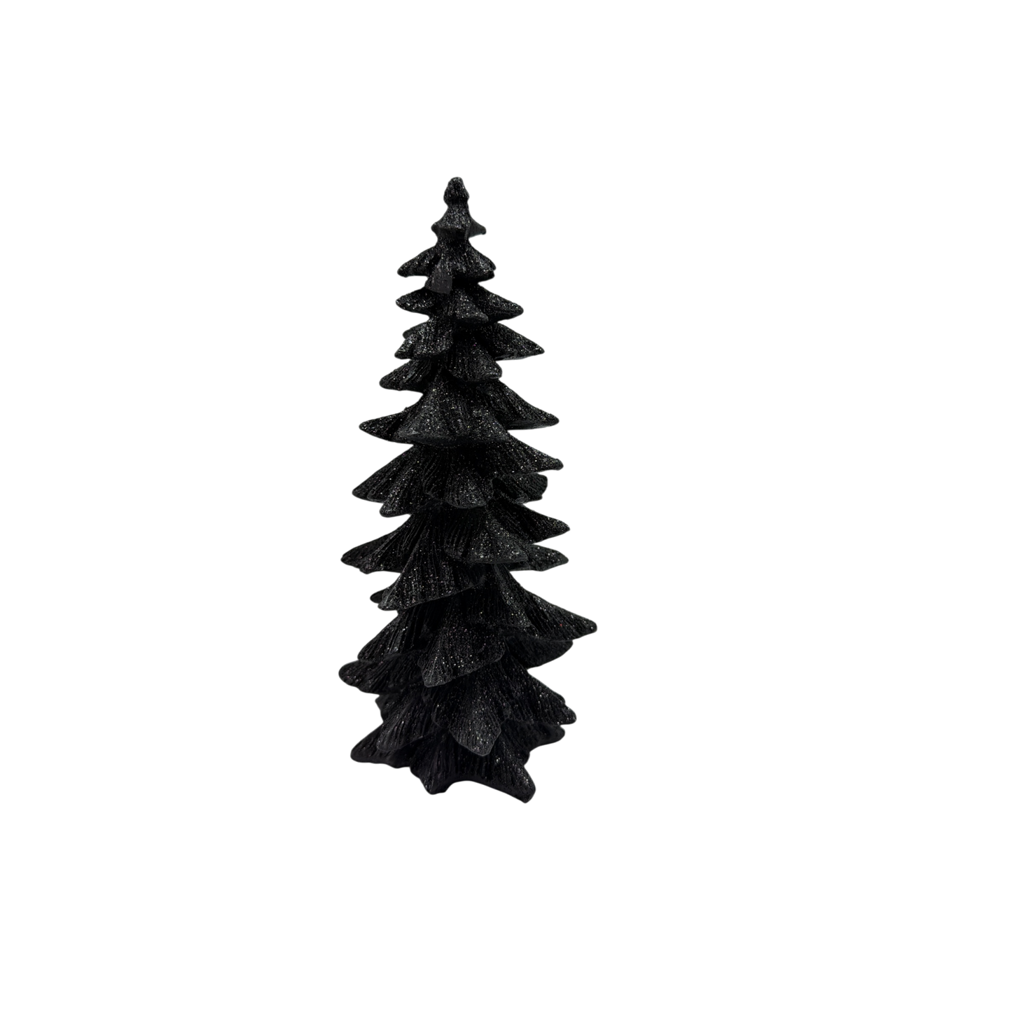Black Resin Halloween Tree 7 1/4 Inches Tall