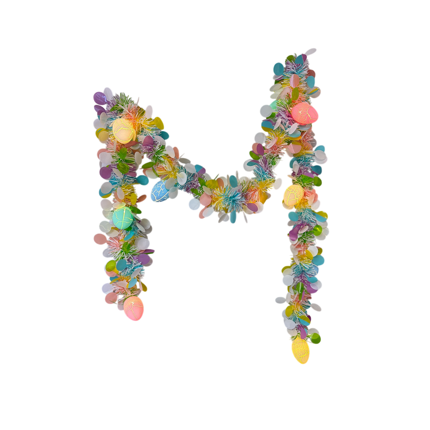 Lighted Easter Egg Garland