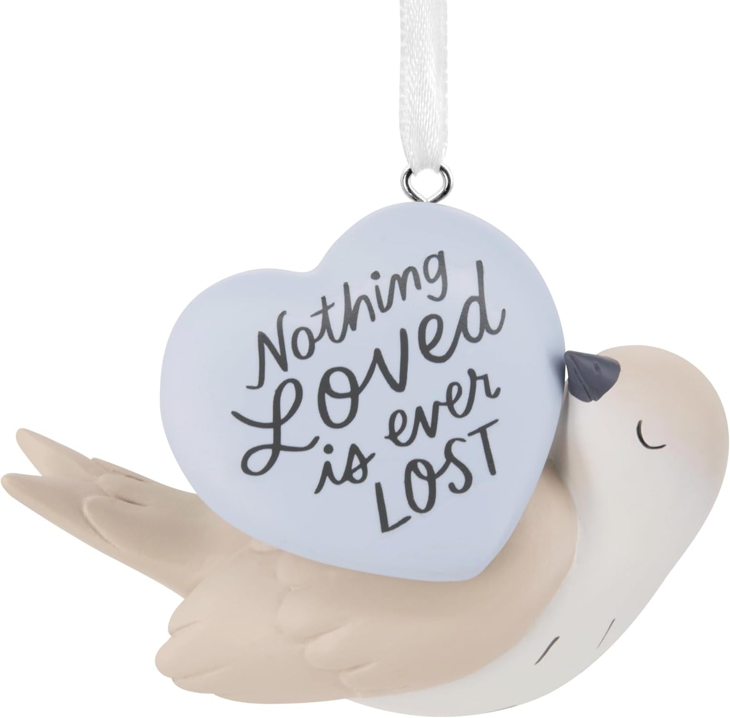 Nothing Loved is Lost Dove Memorial  Hallmark Ornament