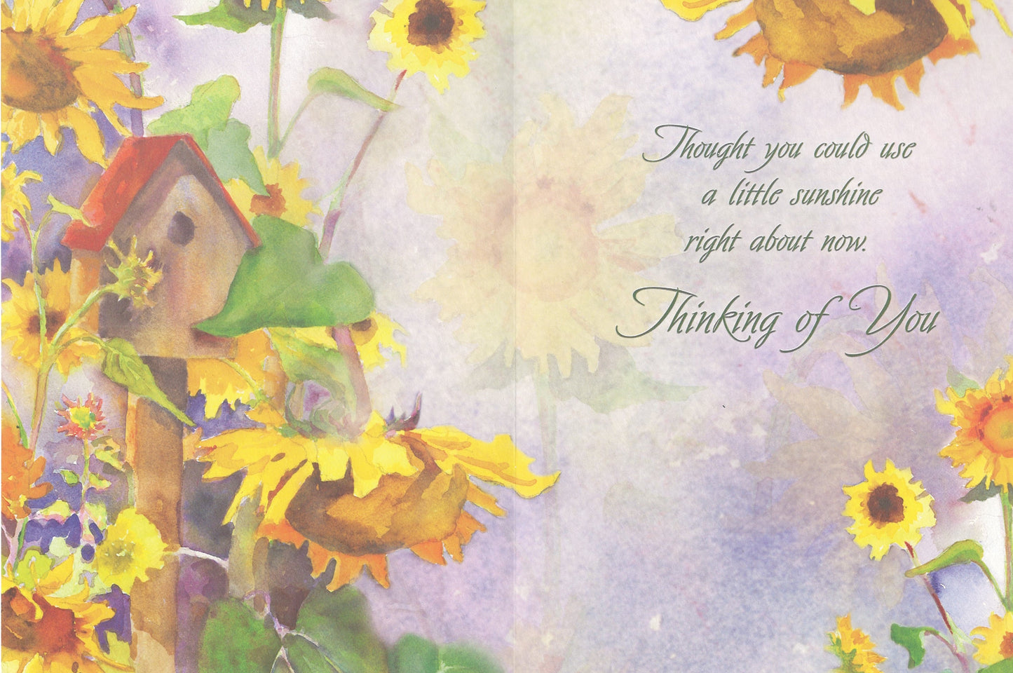 Garden Thoughts Greeting Card   - Encouragement Card