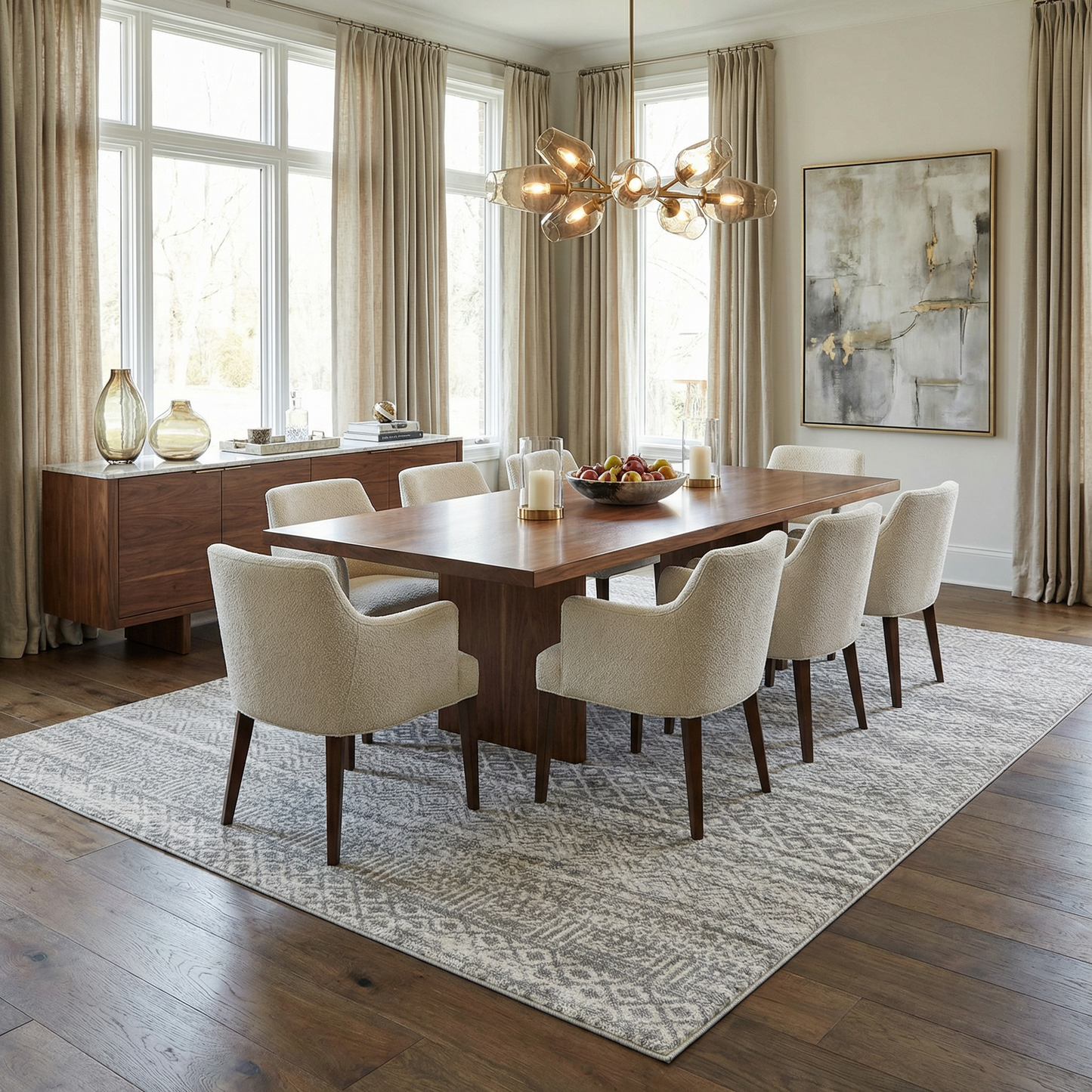 Gravelbourg Washable Boho Rug - Promo