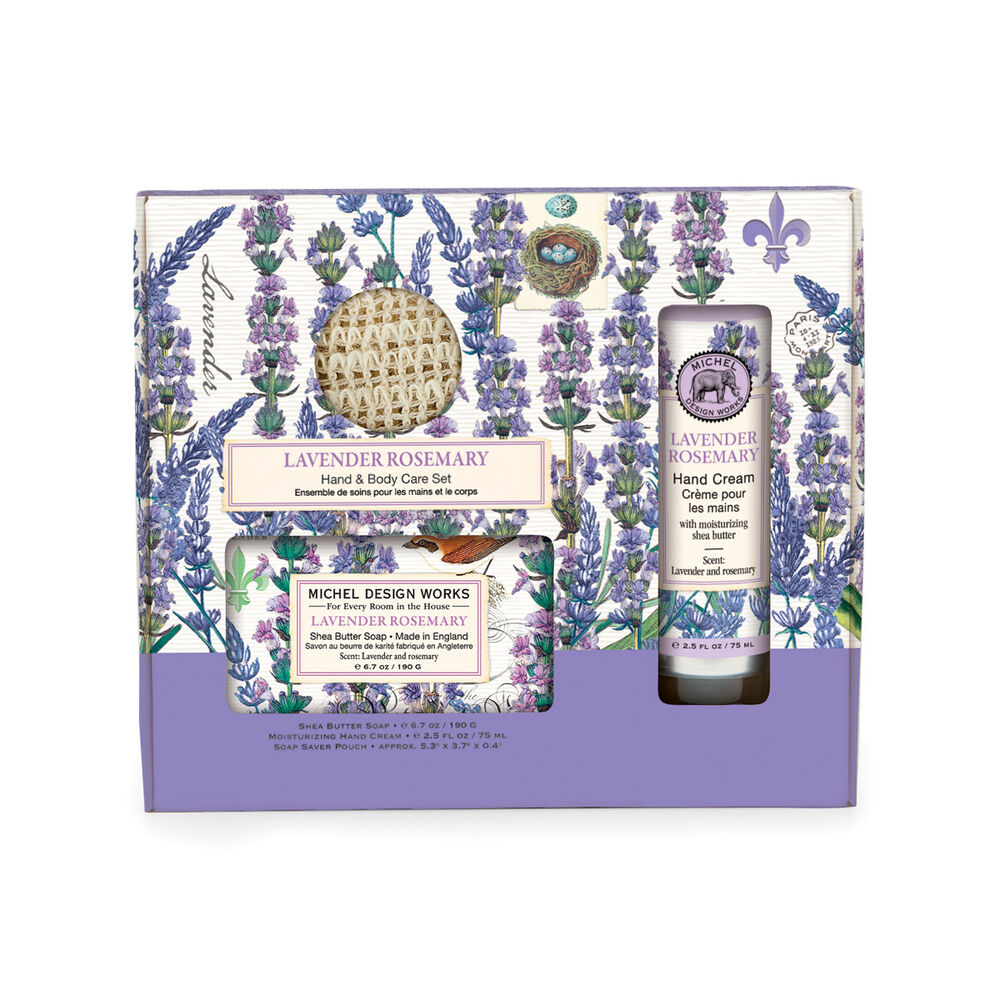 Lavender Rosemary Hand and Body Care Set