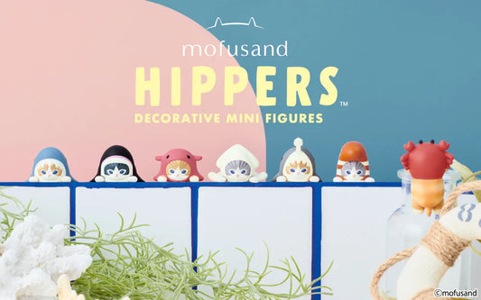 HIPPERS Mofusand Blind Box - Official Japanese Cat Collectible Figure