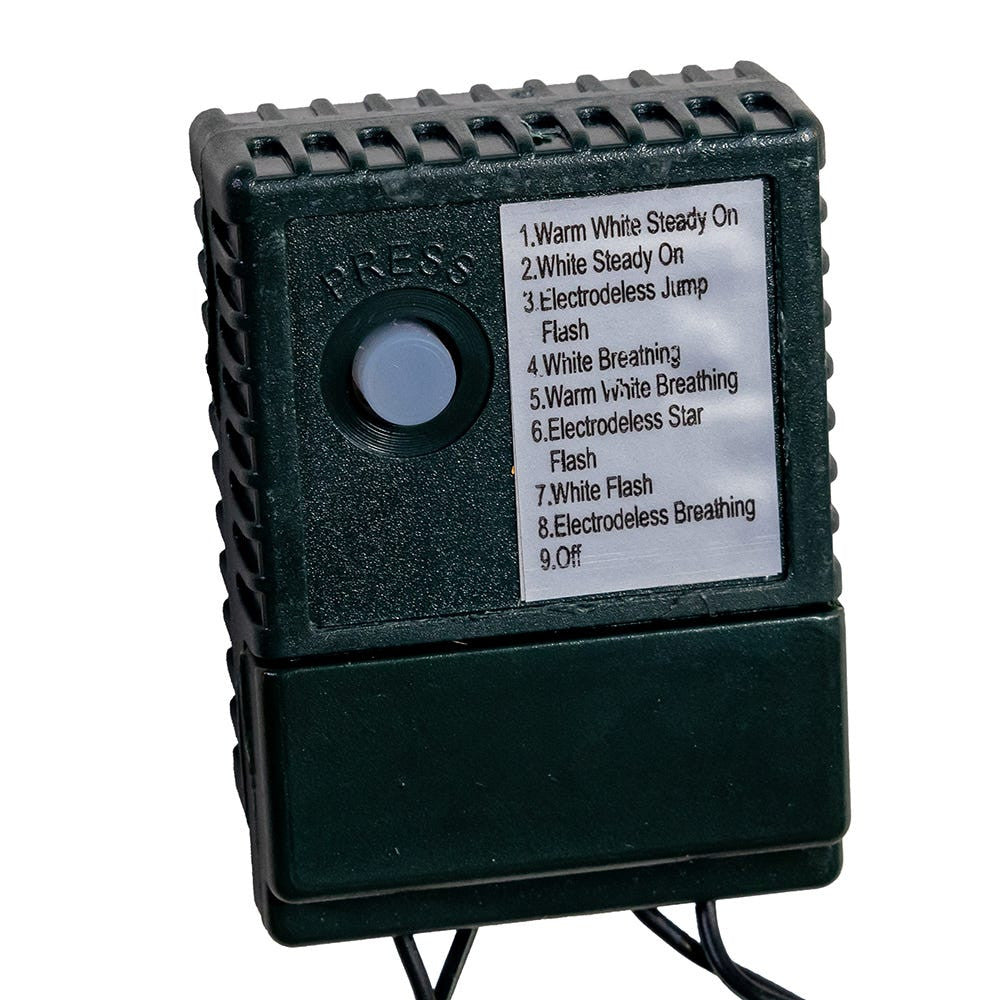 Dual-Color 600 LED Multifunction Rice Lights