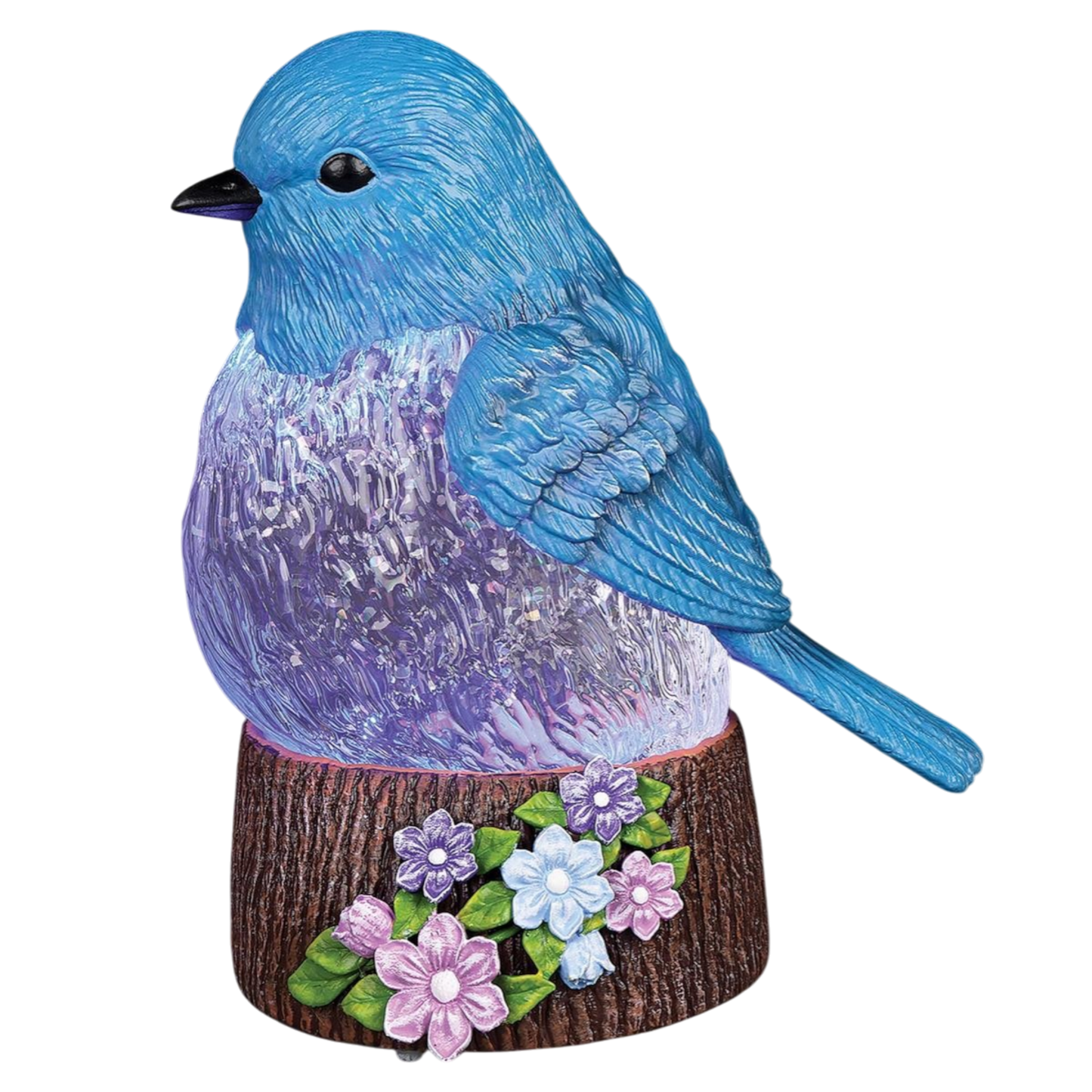 Illuminated Bluebird Figurine