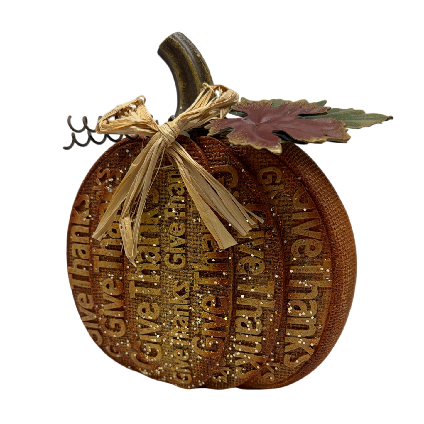 Give Thanks Harvest Autumn Pumpkin
