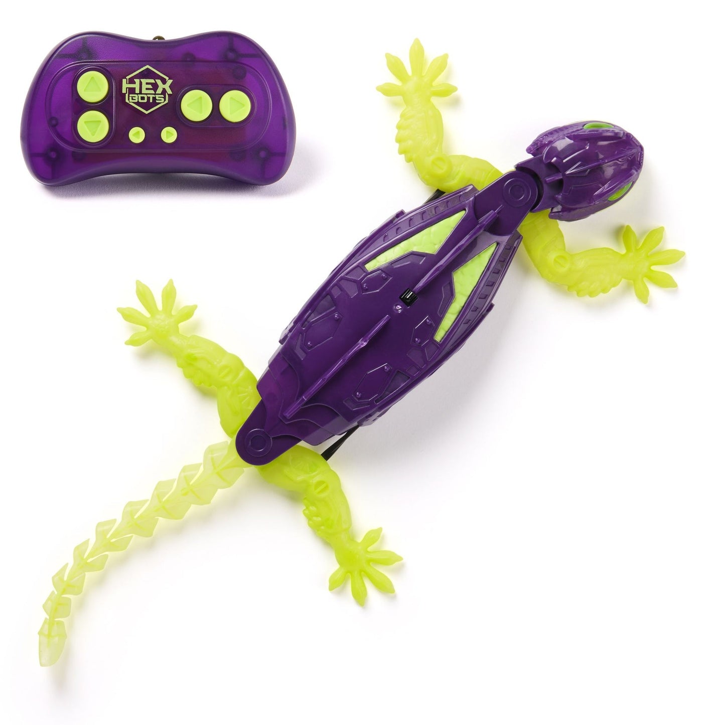 Hex Bots Wall Crawler Gecko - Glow In The Dark