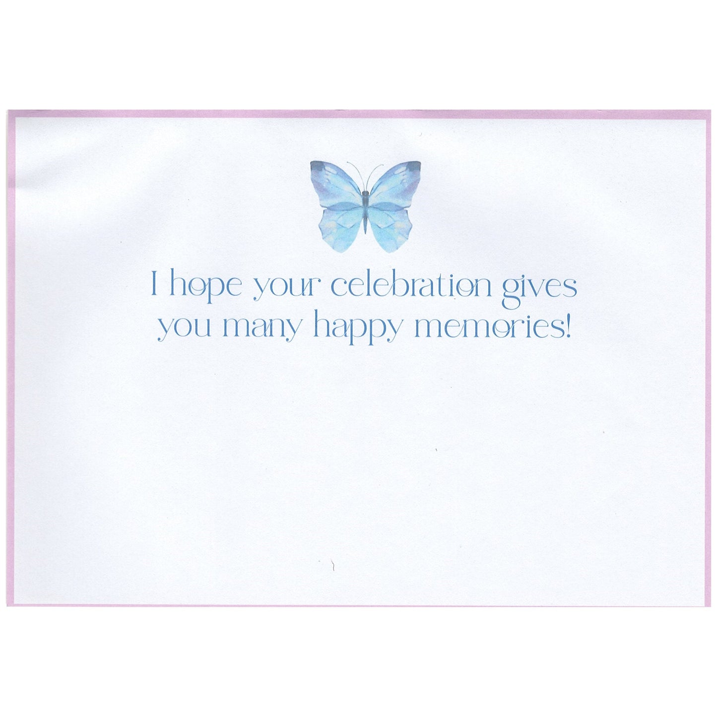 Butterfly Meadow - Birthday Card