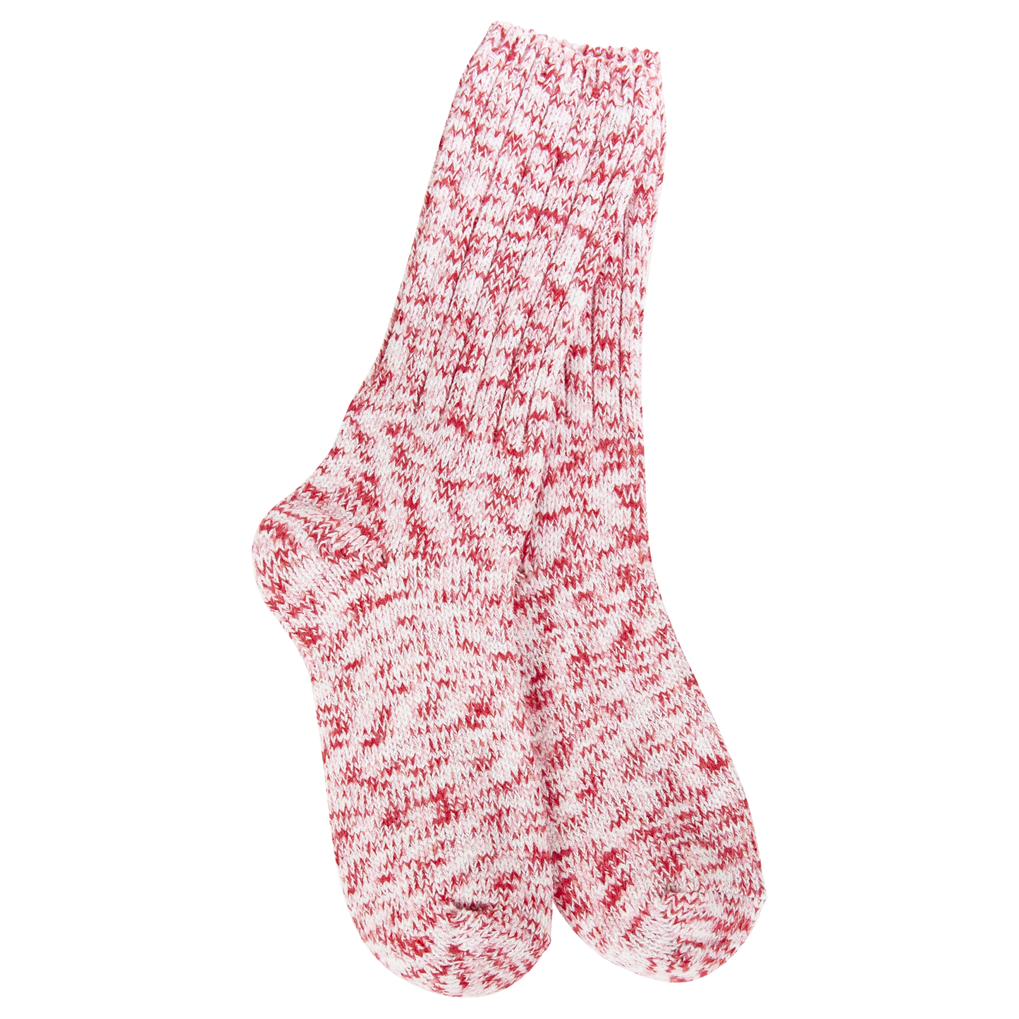 Holiday Ragg Crew Socks - Peppermint